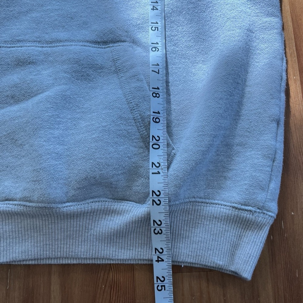 Billabong Pullover Hoodie Women's Medium Gray Waikiki Hawaii Paradise Retro Boho - Picture 11 of 11